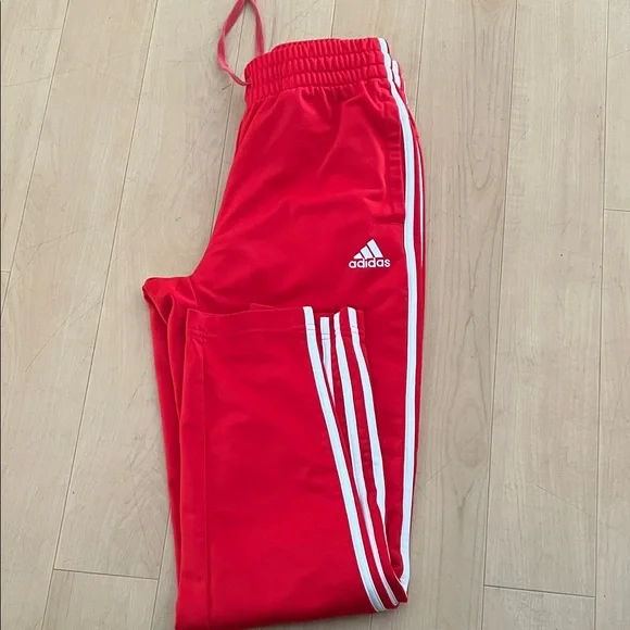Adidas Vibrant Red Tracksuit size Small set